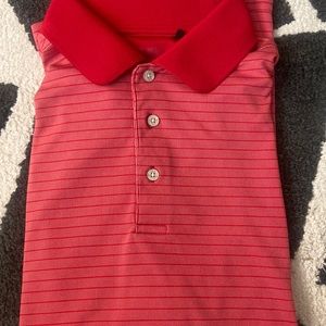 PING Red men’s golf shirt